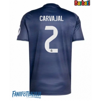 Real Madrid Daniel Carvajal #2 Tricou Fotbal Replică 2025-26 Barbati Deplasare